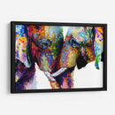 Familia de Elefantes - Hue Art | Cuadro decorativo de Canvas Lab