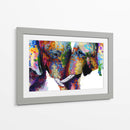 Familia de Elefantes - Hue Art | Cuadro decorativo de Canvas Lab