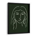 Retrato De Malaquita Vi - Melissa Wang | Cuadro decorativo de Canvas Lab