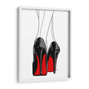 Red Bottoms Lines - Line Art | Cuadro decorativo de Canvas Lab