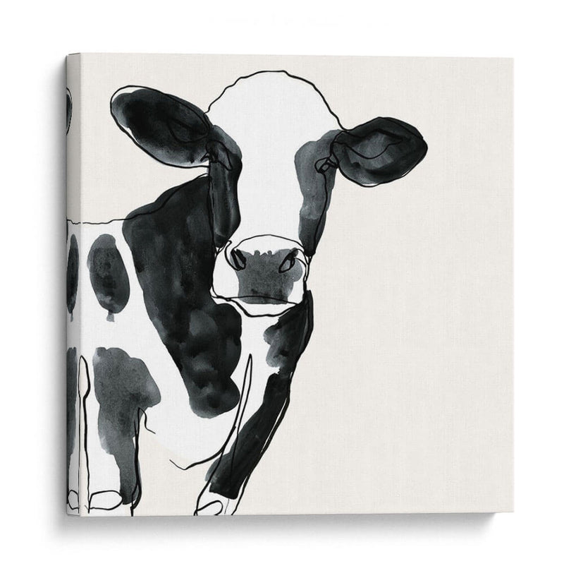 Vaca Contorno Iv - Victoria Borges | Cuadro decorativo de Canvas Lab