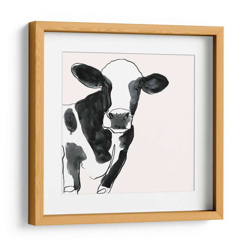 Vaca Contorno Iv - Victoria Borges | Cuadro decorativo de Canvas Lab