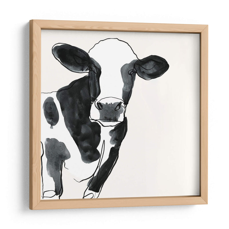 Vaca Contorno Iv - Victoria Borges | Cuadro decorativo de Canvas Lab