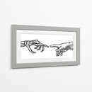 Life and Death - Line Art | Cuadro decorativo de Canvas Lab