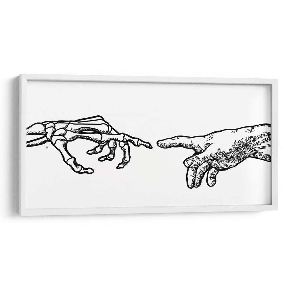 Life and Death - Line Art | Cuadro decorativo de Canvas Lab