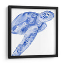 Tortuga De Mar Ultramarina Ii - Jennifer Paxton Parker | Cuadro decorativo de Canvas Lab