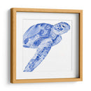 Tortuga De Mar Ultramarina Ii - Jennifer Paxton Parker | Cuadro decorativo de Canvas Lab
