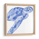 Tortuga De Mar Ultramarina Ii - Jennifer Paxton Parker | Cuadro decorativo de Canvas Lab