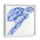 Tortuga De Mar Ultramarina Ii - Jennifer Paxton Parker | Cuadro decorativo de Canvas Lab
