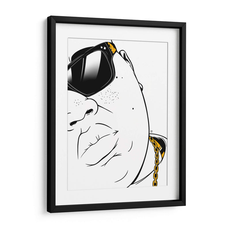 Biggie Lines - Line Art | Cuadro decorativo de Canvas Lab