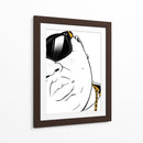 Biggie Lines - Line Art | Cuadro decorativo de Canvas Lab