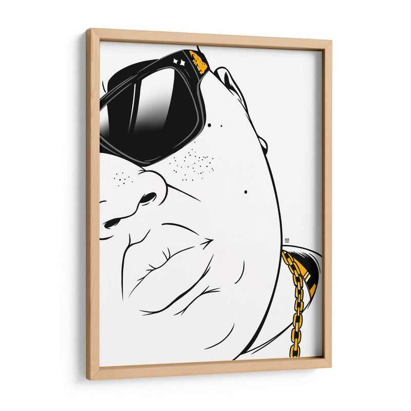 Biggie Lines - Line Art | Cuadro decorativo de Canvas Lab