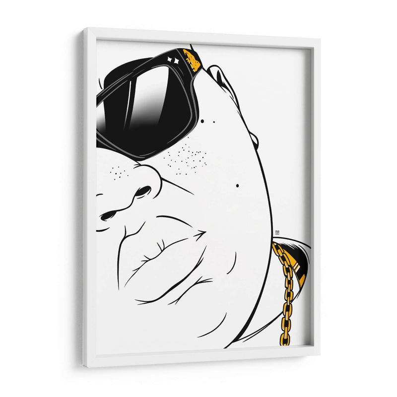 Biggie Lines - Line Art | Cuadro decorativo de Canvas Lab