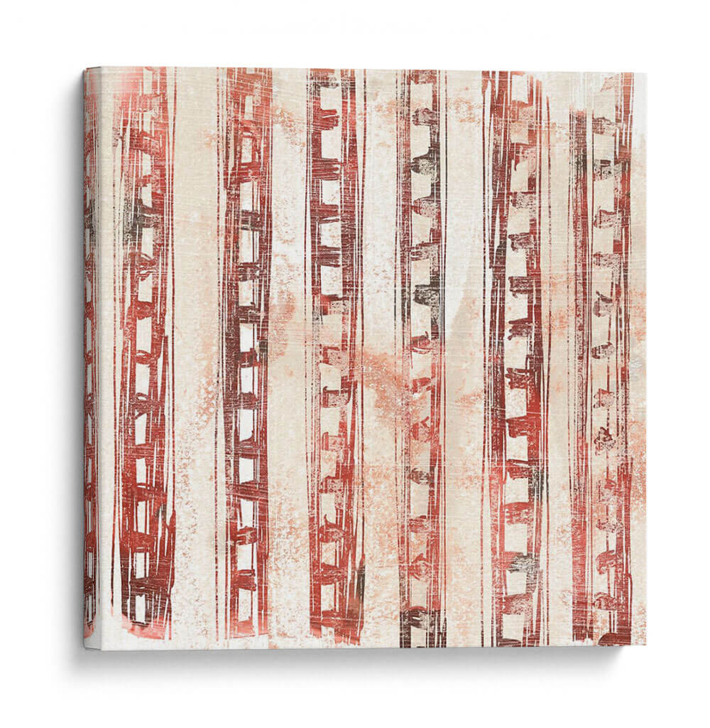 Tierra Roja Textil Ix - June Erica Vess | Cuadro decorativo de Canvas Lab