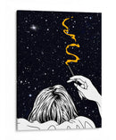 Full of Stars - Line Art | Cuadro decorativo de Canvas Lab