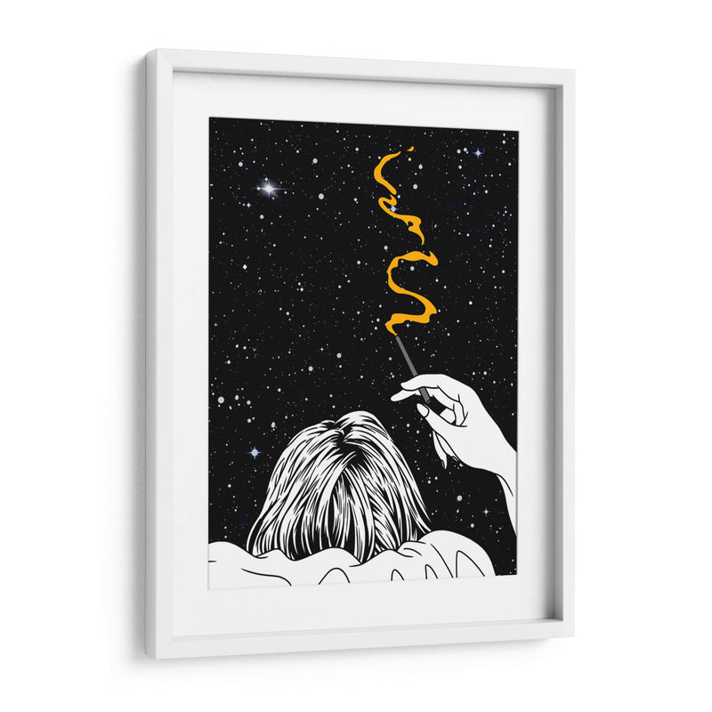 Full of Stars - Line Art | Cuadro decorativo de Canvas Lab