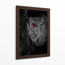 Obito Sharingan - Dry Ink | Cuadro decorativo de Canvas Lab