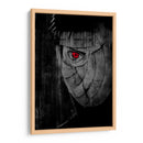 Obito Sharingan - Dry Ink | Cuadro decorativo de Canvas Lab