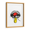 Mouse Trap Lips - Line Art | Cuadro decorativo de Canvas Lab