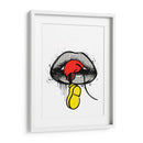 Mouse Trap Lips - Line Art | Cuadro decorativo de Canvas Lab