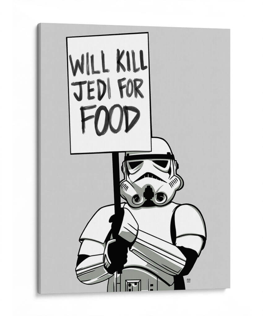 Trooper Beggar - David Aste | Cuadro decorativo de Canvas Lab