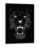 Tiger Lines - Line Art | Cuadro decorativo de Canvas Lab