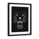 Tiger Lines - Line Art | Cuadro decorativo de Canvas Lab