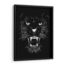 Tiger Lines - Line Art | Cuadro decorativo de Canvas Lab
