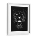 Tiger Lines - Line Art | Cuadro decorativo de Canvas Lab