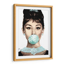 Audrey Hepburn Bubblegum Graffiti - David Aste | Cuadro decorativo de Canvas Lab