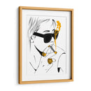 Golden smoke - David Aste | Cuadro decorativo de Canvas Lab