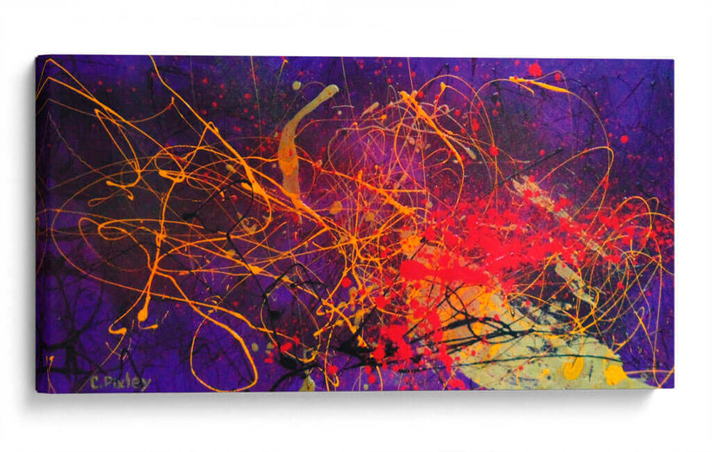Beso a ojos cerrados - Carlos Pixley | Cuadro decorativo de Canvas Lab