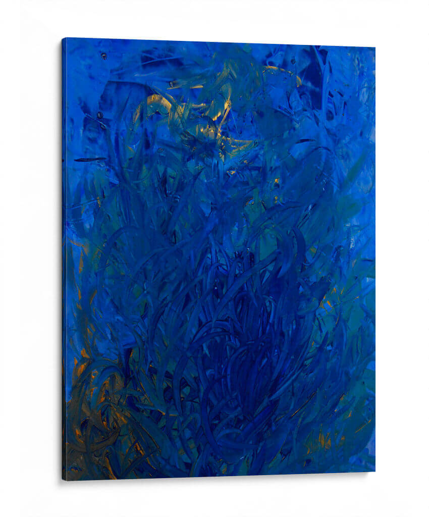 Éxtasis azul Número uno - Carlos Pixley | Cuadro decorativo de Canvas Lab