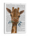 Masticando Jirafa 2 - Fab Funky | Cuadro decorativo de Canvas Lab