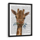 Masticando Jirafa 2 - Fab Funky | Cuadro decorativo de Canvas Lab