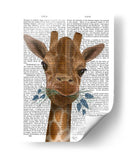 Masticando Jirafa 2 - Fab Funky | Cuadro decorativo de Canvas Lab