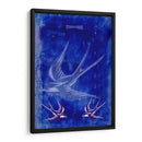 Gorriones azules - Carlos Pixley | Cuadro decorativo de Canvas Lab