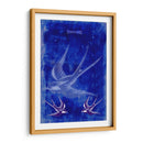 Gorriones azules - Carlos Pixley | Cuadro decorativo de Canvas Lab