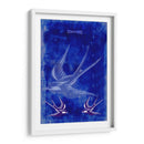 Gorriones azules - Carlos Pixley | Cuadro decorativo de Canvas Lab