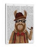 Llama Barbudo - Fab Funky | Cuadro decorativo de Canvas Lab