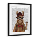 Llama Barbudo - Fab Funky | Cuadro decorativo de Canvas Lab