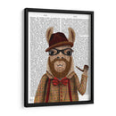 Llama Barbudo - Fab Funky | Cuadro decorativo de Canvas Lab