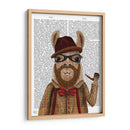 Llama Barbudo - Fab Funky | Cuadro decorativo de Canvas Lab
