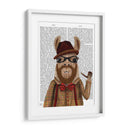 Llama Barbudo - Fab Funky | Cuadro decorativo de Canvas Lab