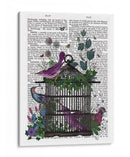 Flor Birdcage 2 - Fab Funky | Cuadro decorativo de Canvas Lab