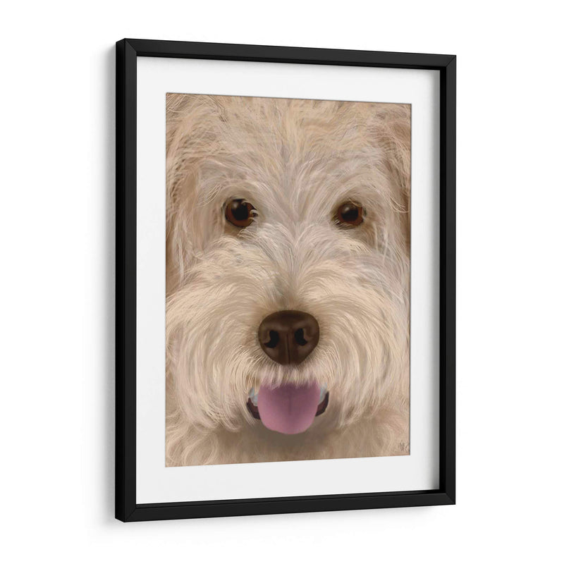 Labradoodle Perro Grande - Fab Funky | Cuadro decorativo de Canvas Lab