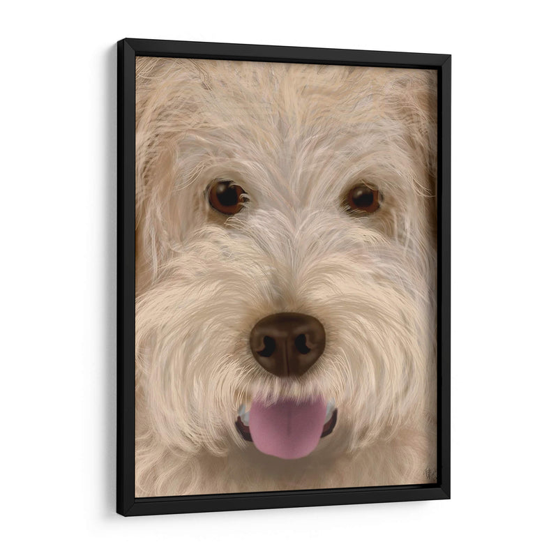 Labradoodle Perro Grande - Fab Funky | Cuadro decorativo de Canvas Lab