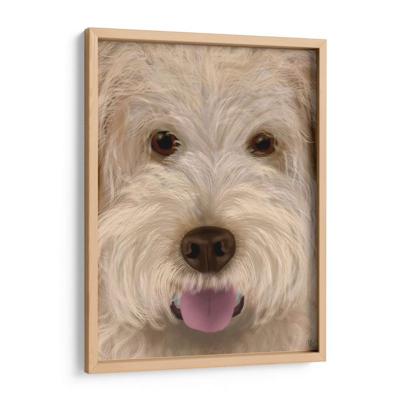 Labradoodle Perro Grande - Fab Funky | Cuadro decorativo de Canvas Lab