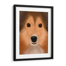 Perro Pastor Shetland Perro Grande - Fab Funky | Cuadro decorativo de Canvas Lab