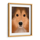 Perro Pastor Shetland Perro Grande - Fab Funky | Cuadro decorativo de Canvas Lab